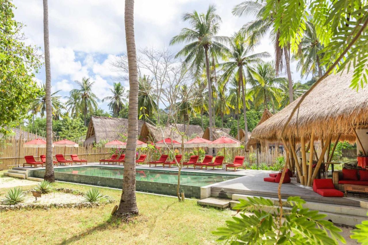 Amahelia Luxury Resort & Restaurant - Gili Asahan Exterior foto